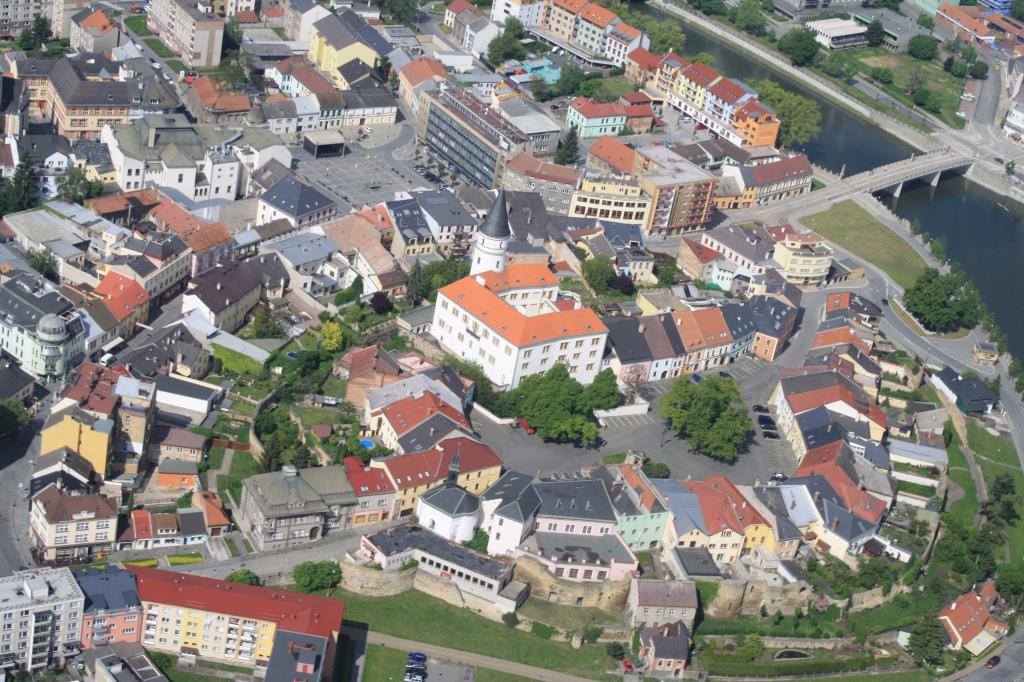 Navigační let na severní Moravu